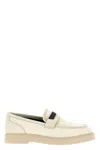 Brunello Cucinelli Beige Monile Loafers