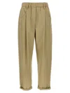 Brunello Cucinelli Monile Pants Green