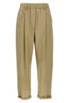 Brunello Cucinelli Monile Pants Green