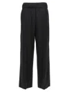 Brunello Cucinelli Corduroy Wide-leg Pants In Black