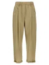 Brunello Cucinelli Monile Pants Green
