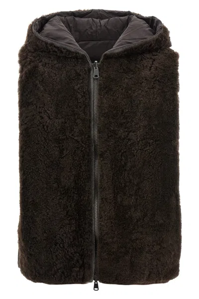 BRUNELLO CUCINELLI MONILE REVERSIBLE VEST