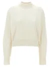 Brunello Cucinelli Sequin-embellished Knitted Jumper In White