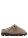 Brunello Cucinelli Monile Sabots Flat Shoes Beige