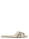 BRUNELLO CUCINELLI MONILE SANDALS WHITE