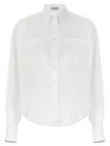 Brunello Cucinelli Monile Shirt Shirt And Blouse In White