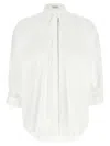 Brunello Cucinelli Monile Shirt Shirt And Blouse White In White
