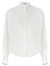 Brunello Cucinelli Monile Shirt Shirt And Blouse In White