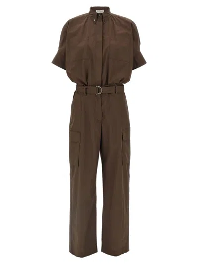 BRUNELLO CUCINELLI BRUNELLO CUCINELLI 'MONILE' SLEEVE SUIT