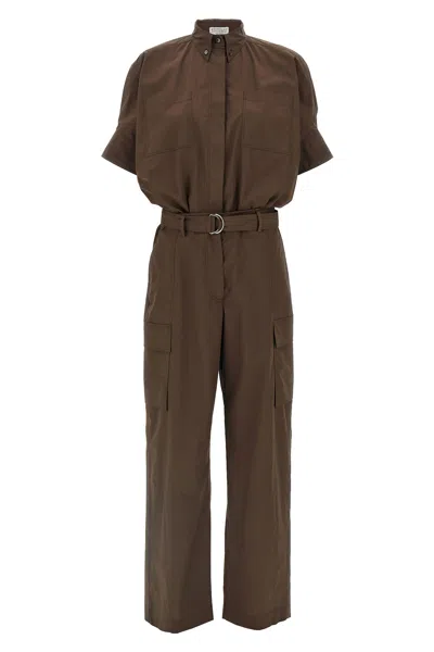 BRUNELLO CUCINELLI BRUNELLO CUCINELLI 'MONILE' SLEEVE SUIT