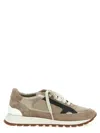 Brunello Cucinelli Sneakers In Walnut