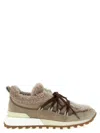 Brunello Cucinelli Chunky Sole Sneakers Pull Tab In White