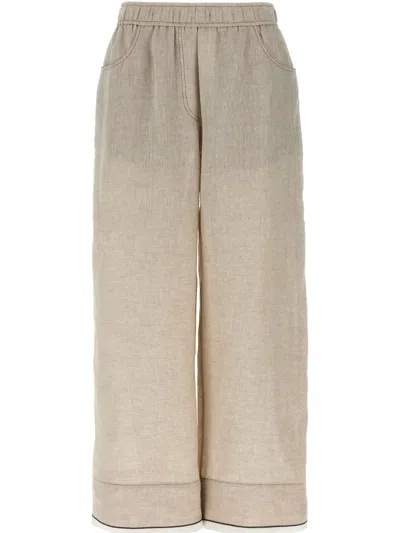 BRUNELLO CUCINELLI MONILE STRAIGHT TROUSERS