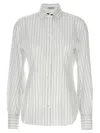 BRUNELLO CUCINELLI BRUNELLO CUCINELLI 'MONILE' STRIPED SHIRT