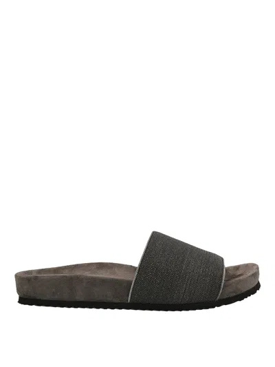 BRUNELLO CUCINELLI SANDALIAS - NEGRO
