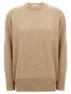Brunello Cucinelli Monile Sweater Sweaters And Cardigans Beige In Brown