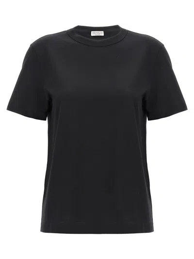 Brunello Cucinelli Monile T-shirt In Black