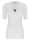 Brunello Cucinelli Front Insert Detailed Slim Fit Top