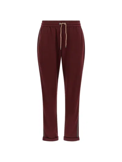 Brunello Cucinelli Monile Track Pants In Multi