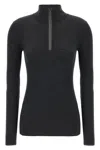 Brunello Cucinelli Virgin Wool-cashmere Half-zip Sweater In Gray