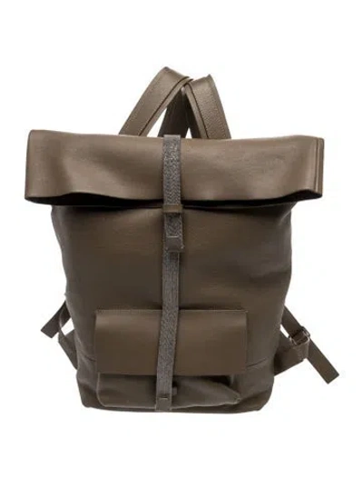 Pre-owned Brunello Cucinelli Monili Backpack In Brown