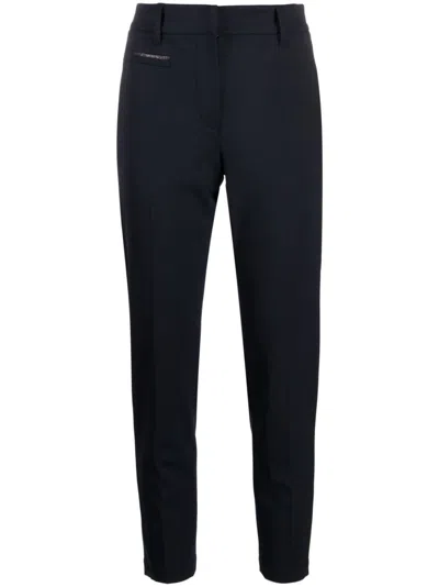 BRUNELLO CUCINELLI MONILI BEAD-EMBELLISHED CROPPED TROUSERS