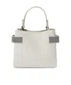 Brunello Cucinelli Monili Beaded Detail Shoulder Bag In White