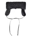 Brunello Cucinelli Monili-beaded Ear-flap Head Band In Black