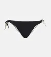 Brunello Cucinelli Monili Bikini Bottoms In Black