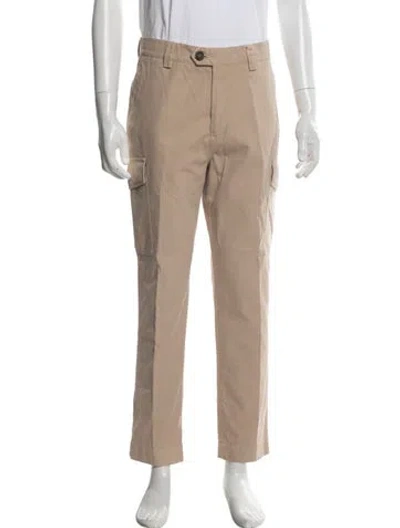 Pre-owned Brunello Cucinelli Monili Cargo Pants In Neutral