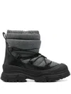 Brunello Cucinelli Padded Ankle Boots Boots, Ankle Boots Black In Grey