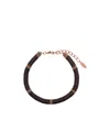 Brunello Cucinelli Monili-chain Bracelet In Black