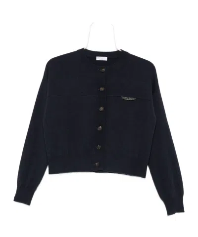 Brunello Cucinelli Monili-chain Cardigan