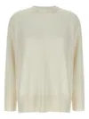 Brunello Cucinelli Monili-chain Cashmere Sweater In White