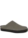 Brunello Cucinelli Monili Chain-detail Flat Mules In Gray