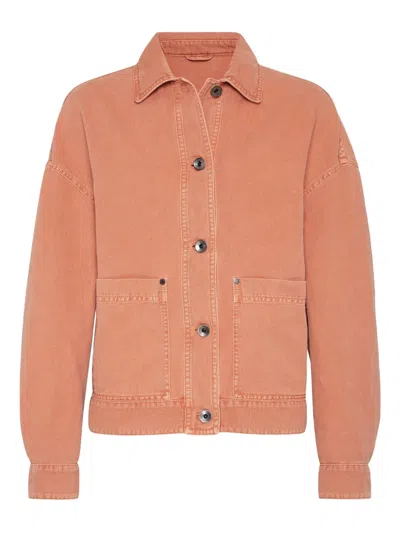 BRUNELLO CUCINELLI MONILI CHAIN-DETAIL JACKET