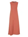 Brunello Cucinelli Monili Midikleid Mit Kettendetail