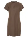 Brunello Cucinelli Monili Minikleid Mit Kettendetail