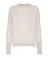 Brunello Cucinelli Monili-chain Detail Sweater In White
