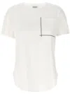 Brunello Cucinelli Item O-neck Short-sleeved T-shirt In White