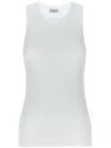 Brunello Cucinelli Monili Chain-detail Tank Top In White