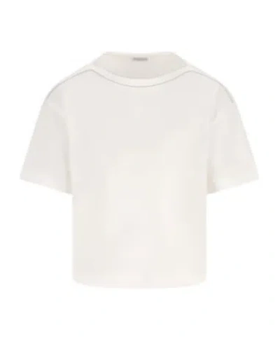 Brunello Cucinelli Monili-chain T-shirt In White