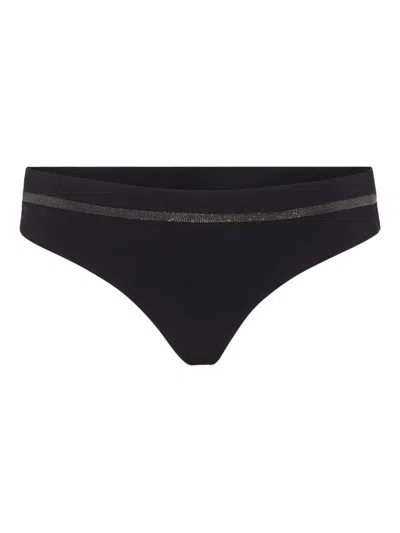 BRUNELLO CUCINELLI MONILI CHAIN-EMBELLISHED BIKINI BRIEFS