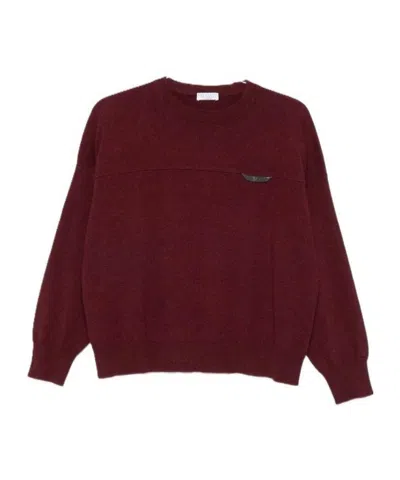 BRUNELLO CUCINELLI MONILI CHAIN-EMBELLISHED JUMPER