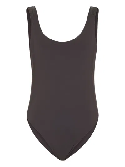 BRUNELLO CUCINELLI MONILI CHAIN-EMBELLISHED SWIMSUIT