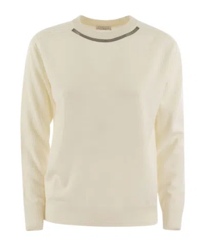 BRUNELLO CUCINELLI BRUNELLO CUCINELLI CREWNECK KNITTED JUMPER