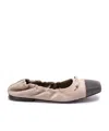 Brunello Cucinelli Ballerinas In Nude