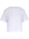 Brunello Cucinelli T-shirt Mit Monili-kette In Weiss