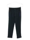 Brunello Cucinelli Monili-chain Track Pants In Blue