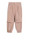 Brunello Cucinelli Monili-chain Trousers In Nude
